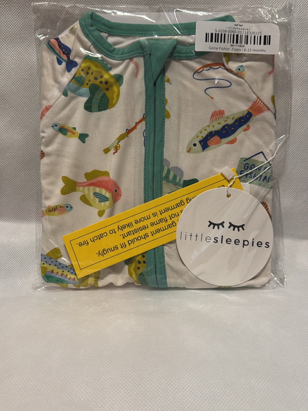 Little Sleepies Gone Fishin' Zippy